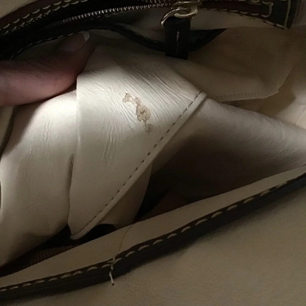 Dooney Florentine Leather North south bucket tote - Picture 16 of 16